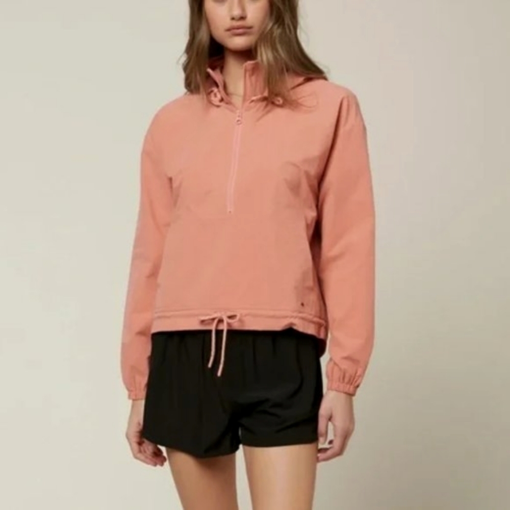 NWT O'Neill Water Resistant Jacket Pink Clay Medium